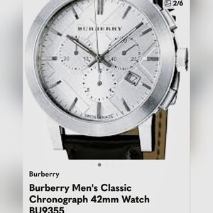 Burberry Men's Classic Chronograph Watch